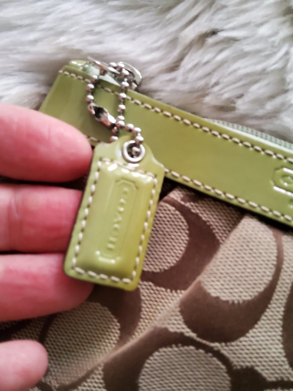 Coach authentic coin